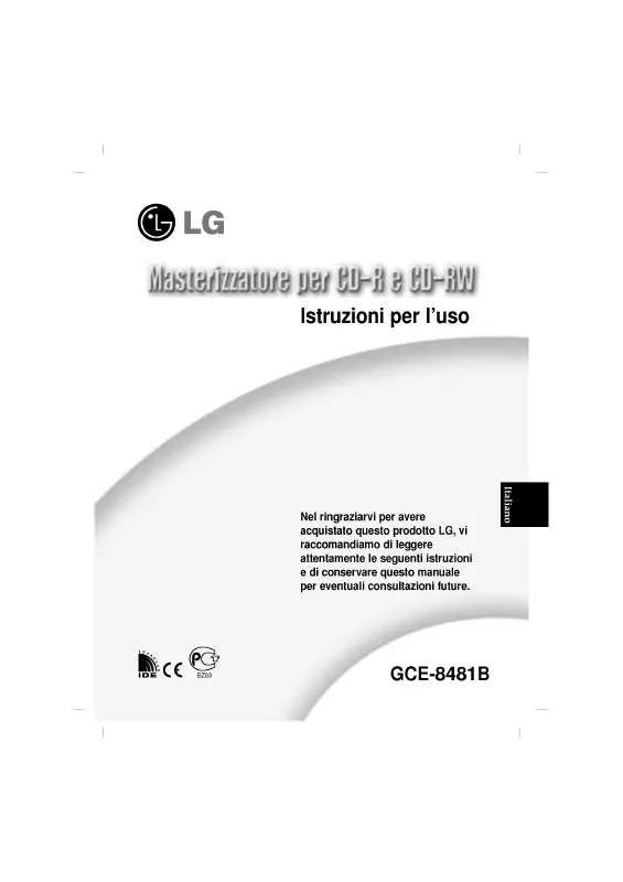 Mode d'emploi LG GCE-8481B