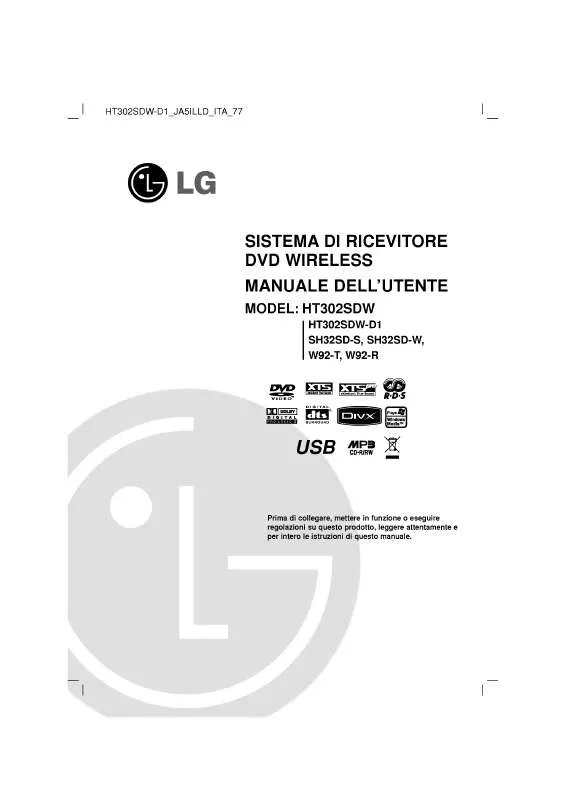 Mode d'emploi LG HT302SDW