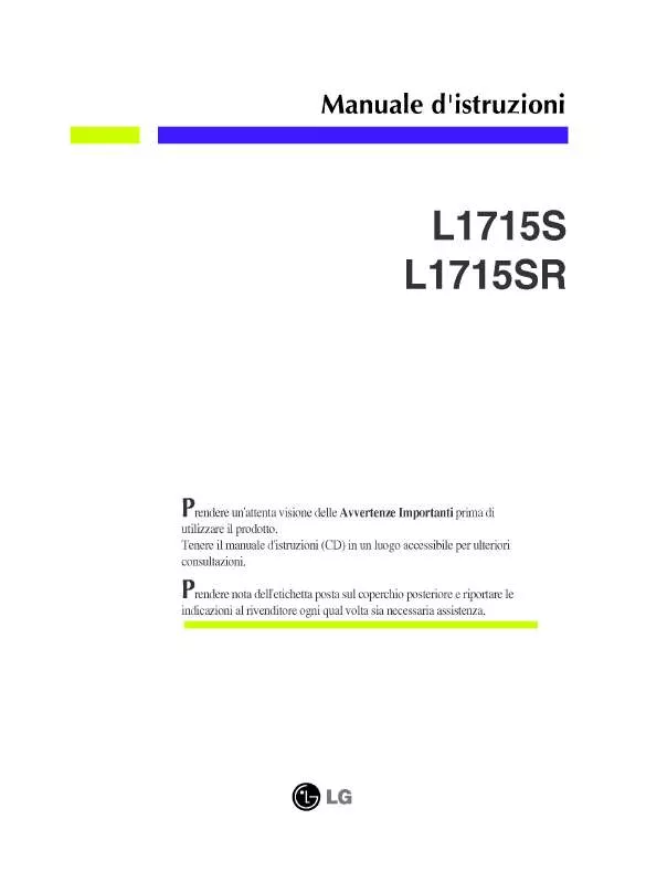 Mode d'emploi LG L1715S-S-