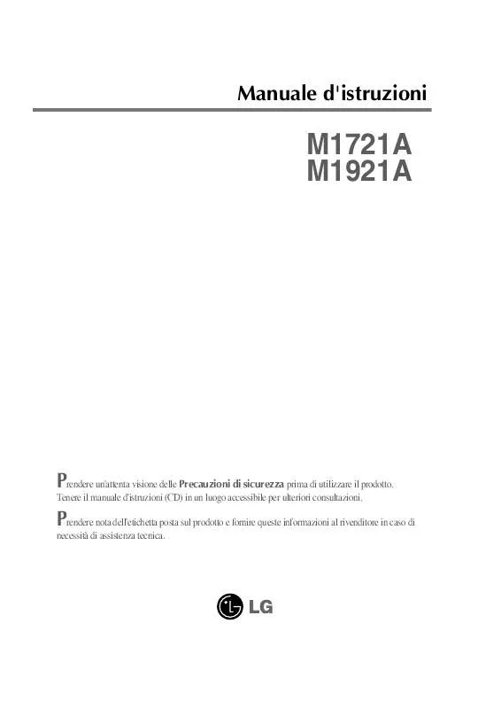 Mode d'emploi LG M1721A-BZH