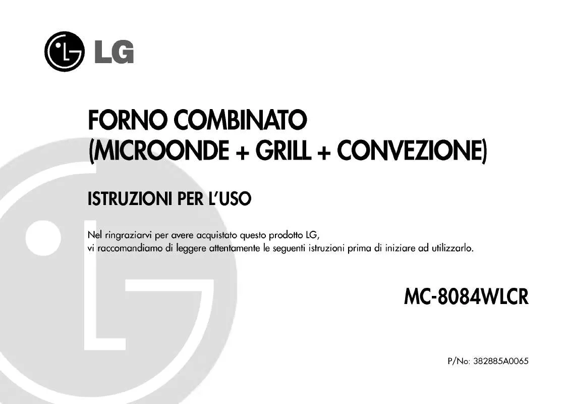 Mode d'emploi LG MC-8084WLCR