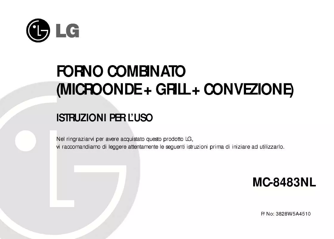 Mode d'emploi LG MC-8483NL