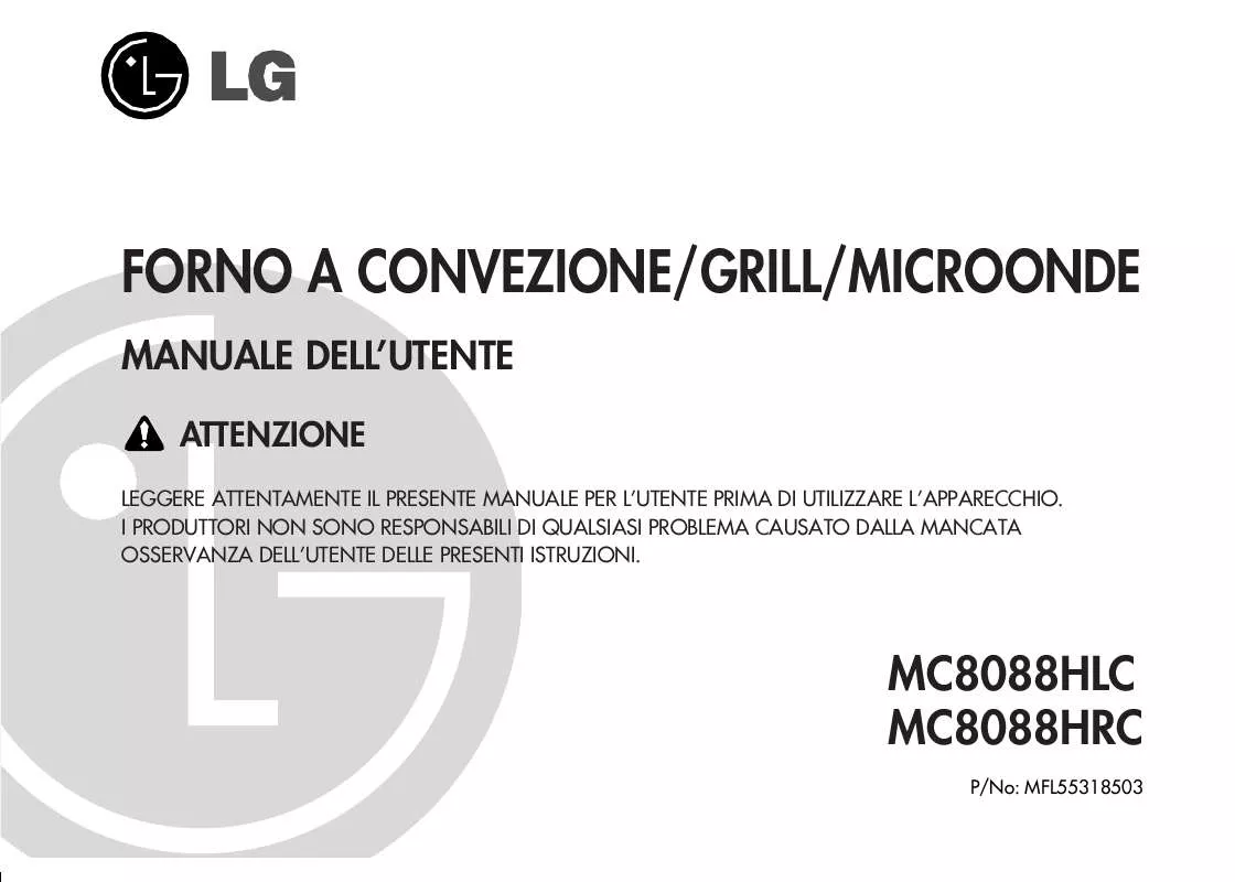 Mode d'emploi LG MC-8088HRC