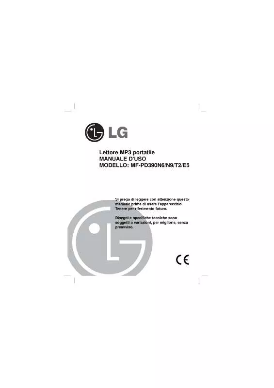 Mode d'emploi LG MF-PD390N9