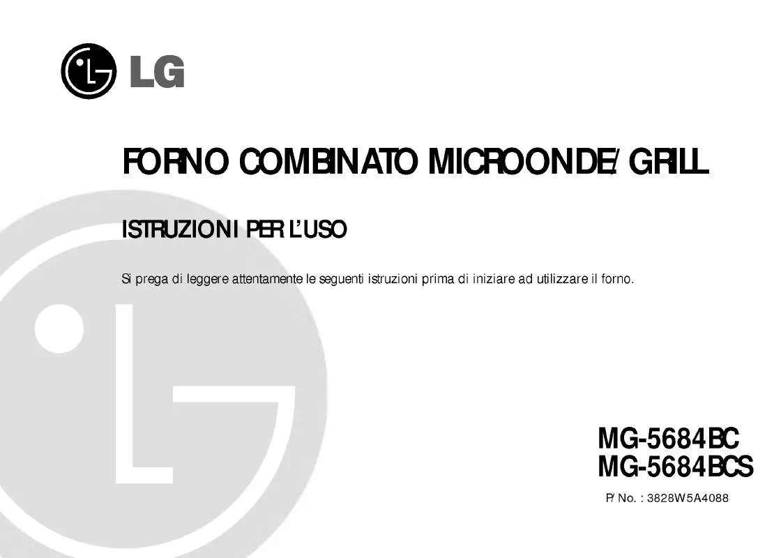 Mode d'emploi LG MG-5684BC