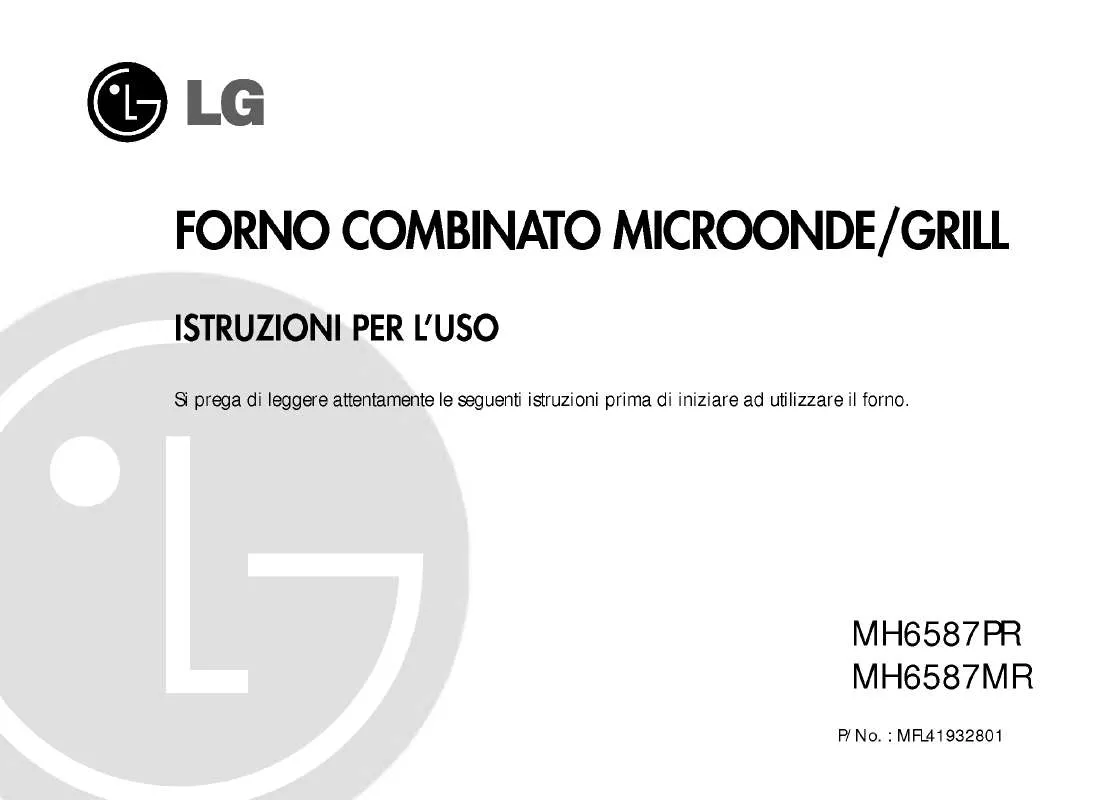 Mode d'emploi LG MH-6587PR