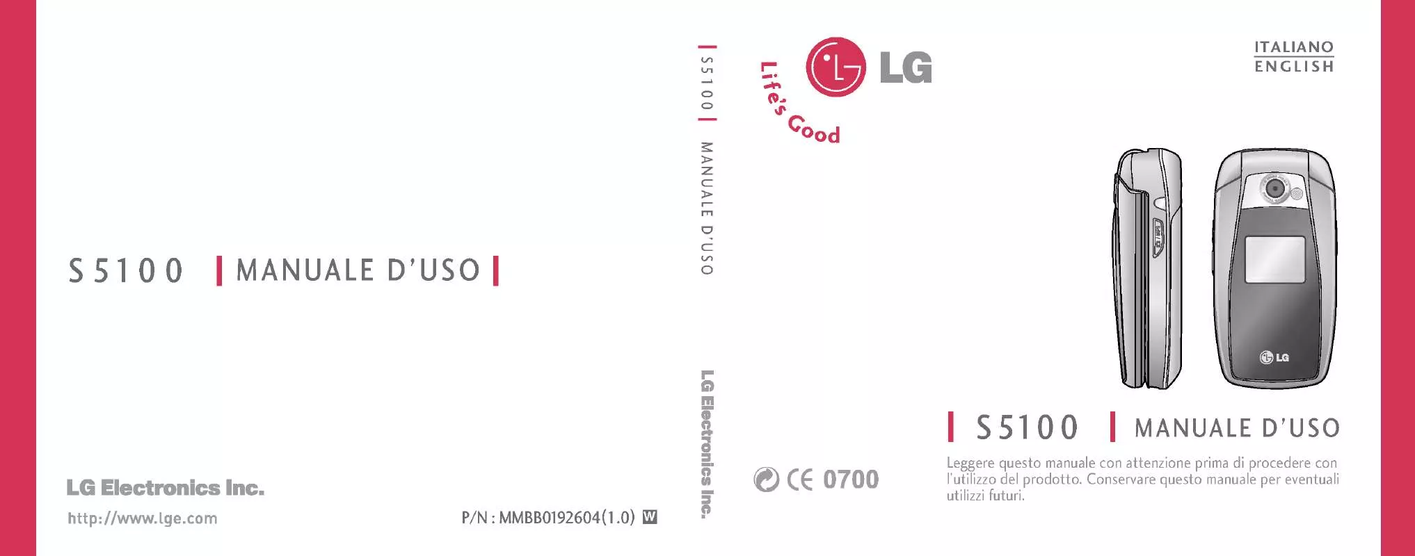 Mode d'emploi LG S5100