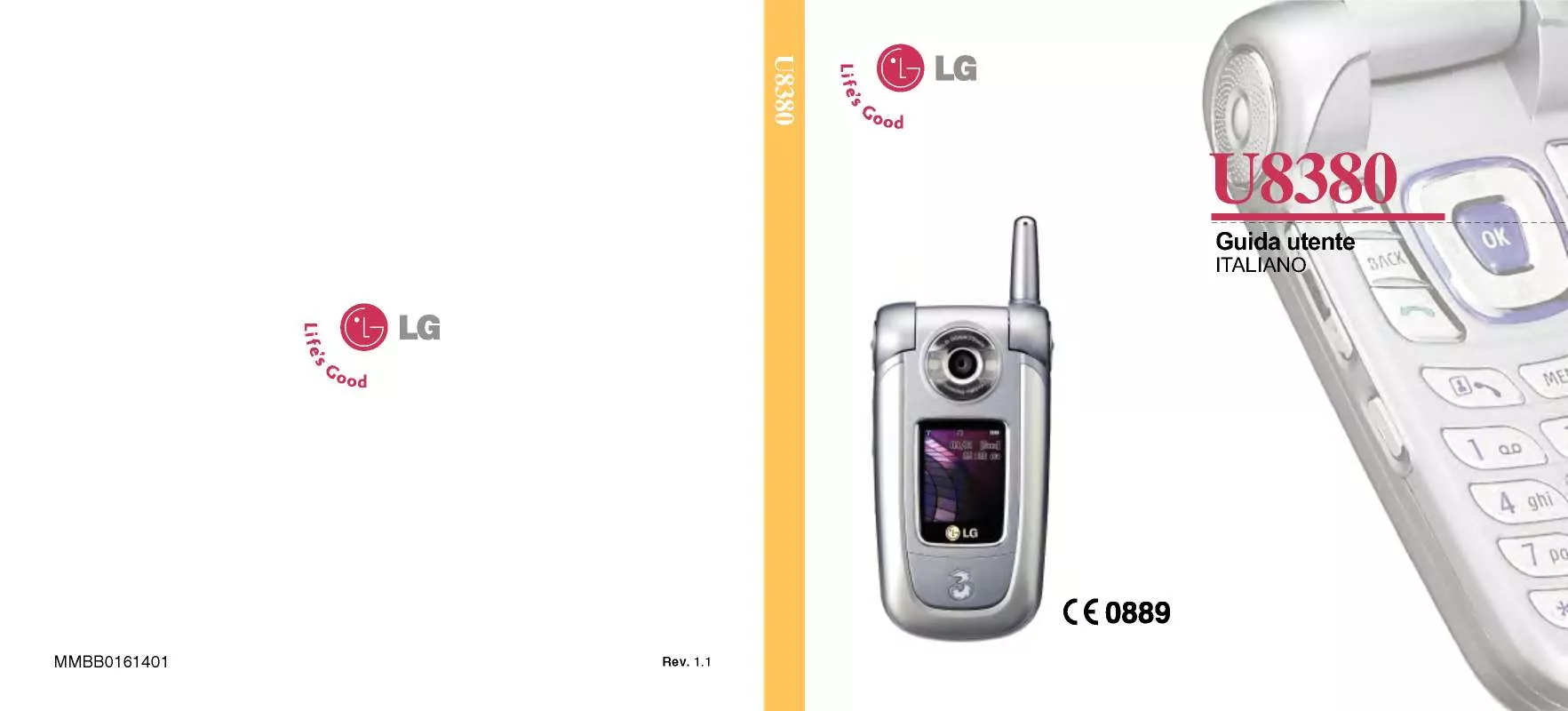 Mode d'emploi LG U8380