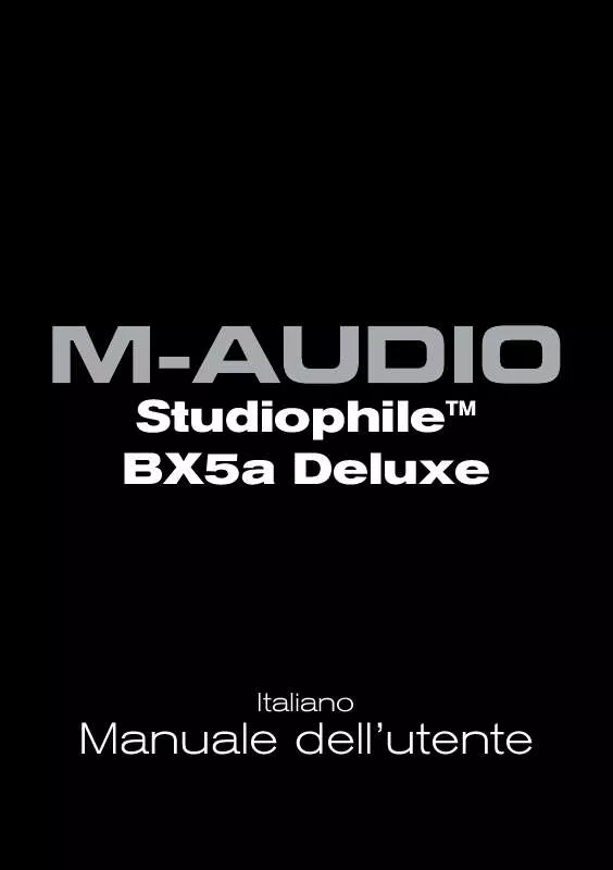 Mode d'emploi M-AUDIO STUDIOPHILE BX5A DELUXE
