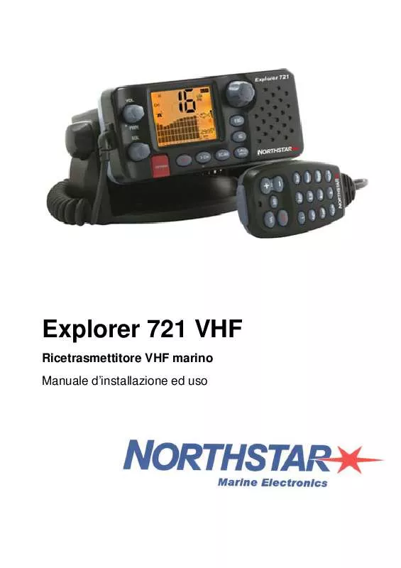 Mode d'emploi NORTHSTAR EXPLORER 721 VHF