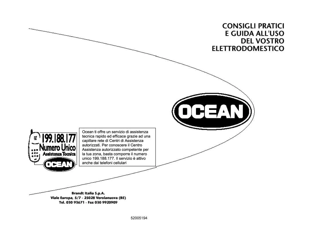 Mode d'emploi OCEAN LFO1050