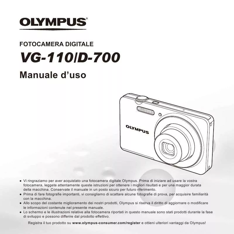 Mode d'emploi OLYMPUS D-700