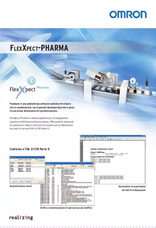 Mode d'emploi OMRON FLEXXPECT-PHARMA