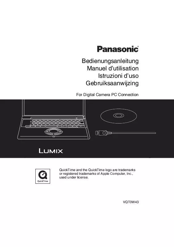 Mode d'emploi PANASONIC LUMIX DMC-FX01