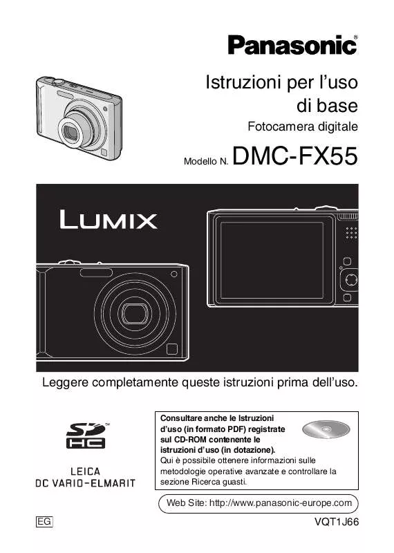 Mode d'emploi PANASONIC LUMIX DMC-FX55