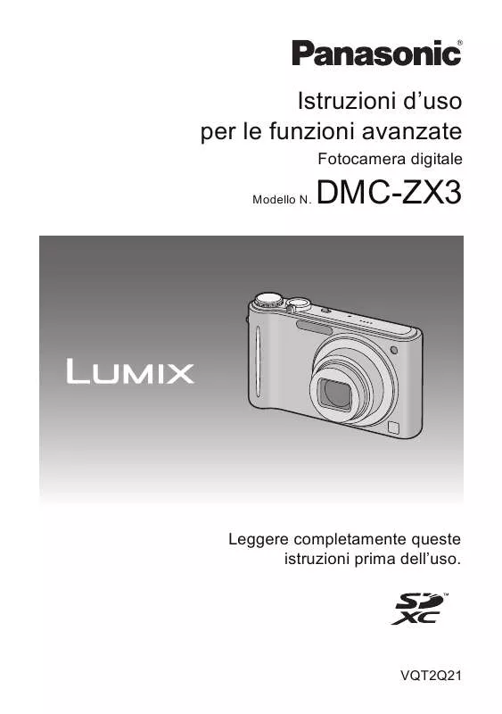Mode d'emploi PANASONIC LUMIX DMC-ZX3