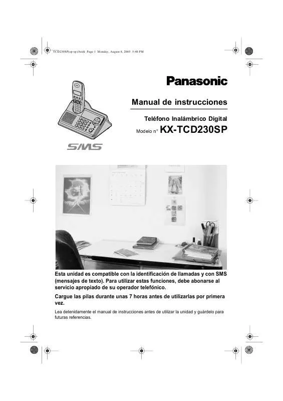 Mode d'emploi PANASONIC KXTCD230SP