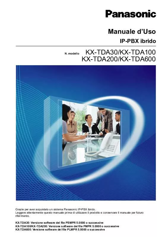 Mode d'emploi PANASONIC KX-TDA200NE