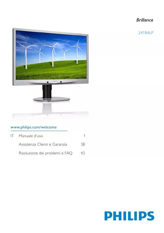 Mode d'emploi PHILIPS 241B4LPYCB