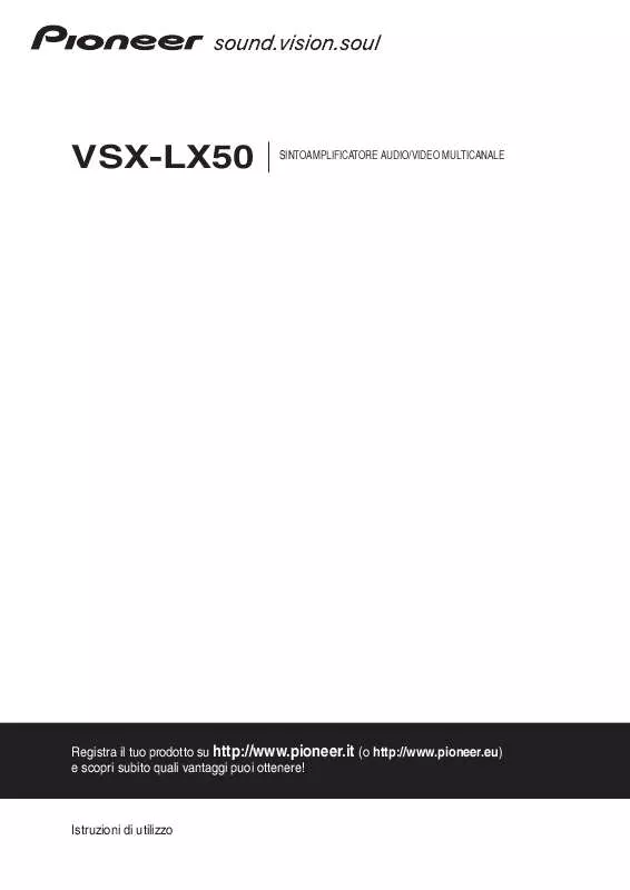 Mode d'emploi PIONEER VSX-LX50