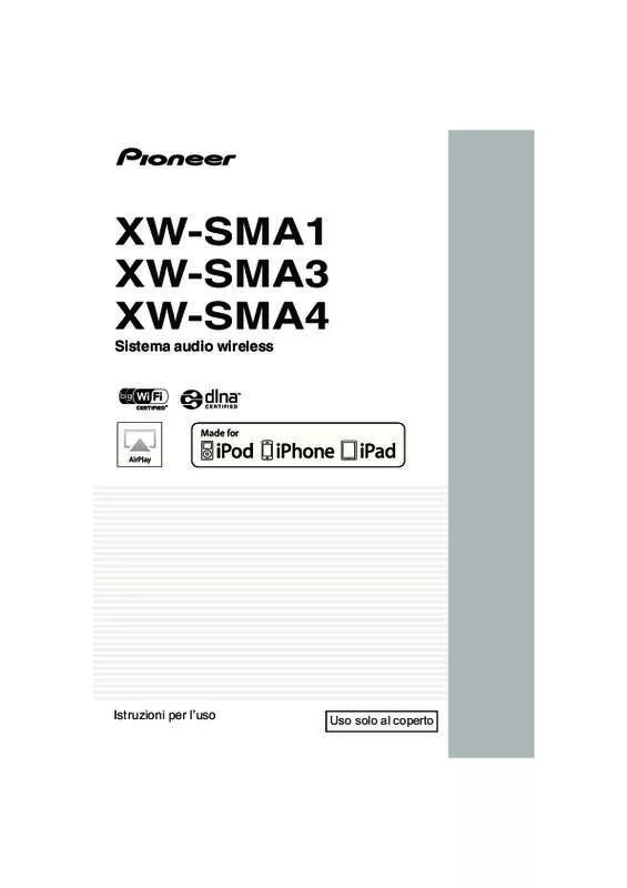 Mode d'emploi PIONEER XW-SMA3-K