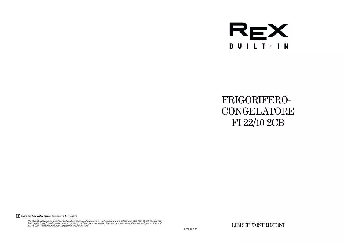 Mode d'emploi REX FI22/102CB