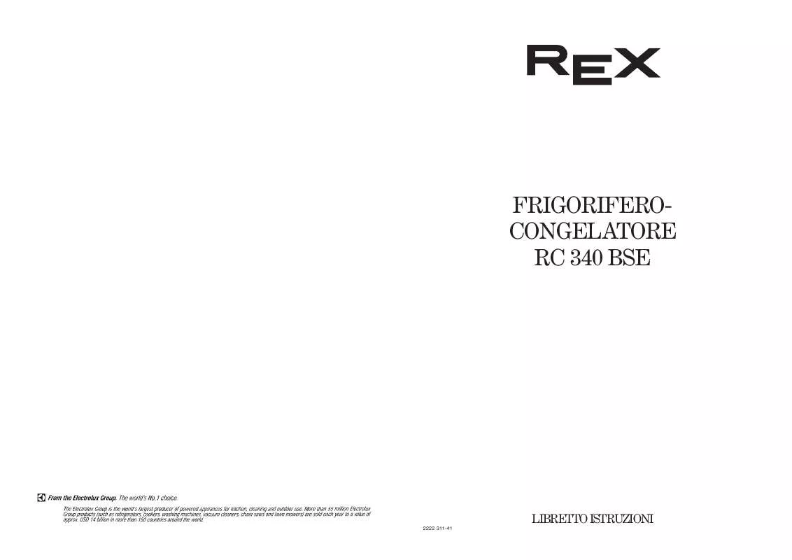 Mode d'emploi REX RC340BSE