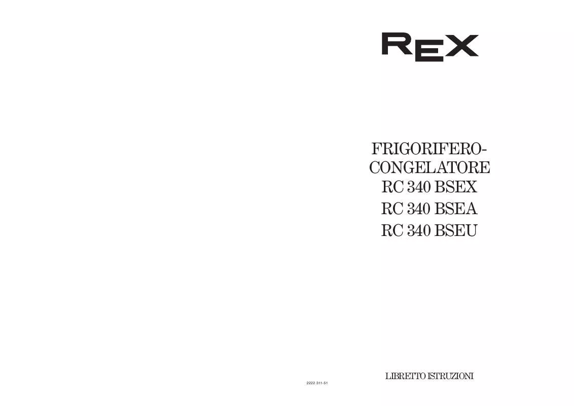 Mode d'emploi REX RC340BSEA