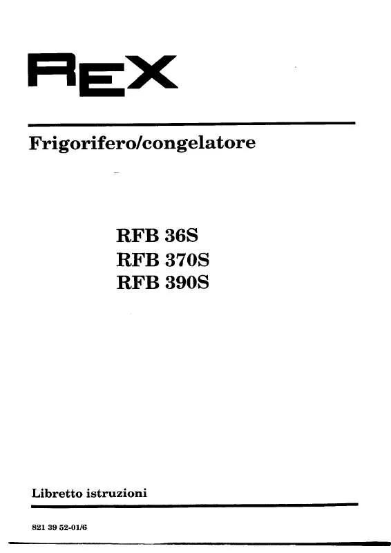Mode d'emploi REX RFA25