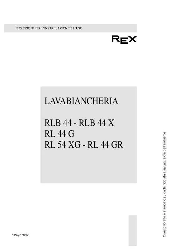 Mode d'emploi REX RLB44