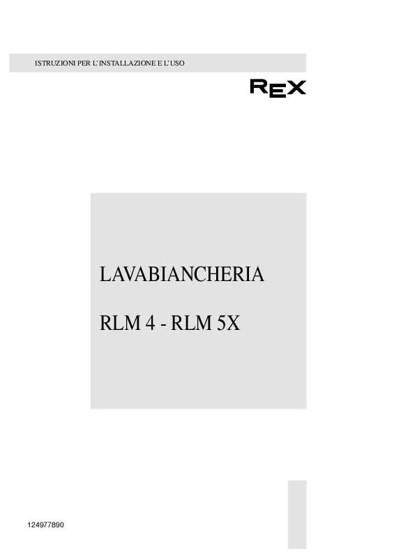 Mode d'emploi REX RLM4