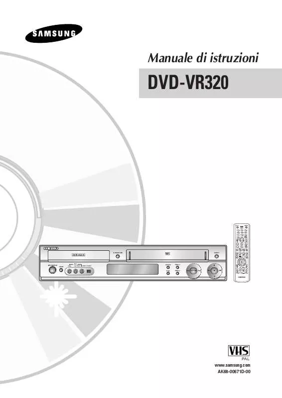 Mode d'emploi SAMSUNG DVD-VR320