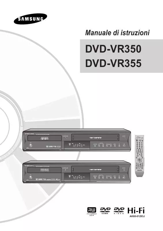 Mode d'emploi SAMSUNG DVD-VR350