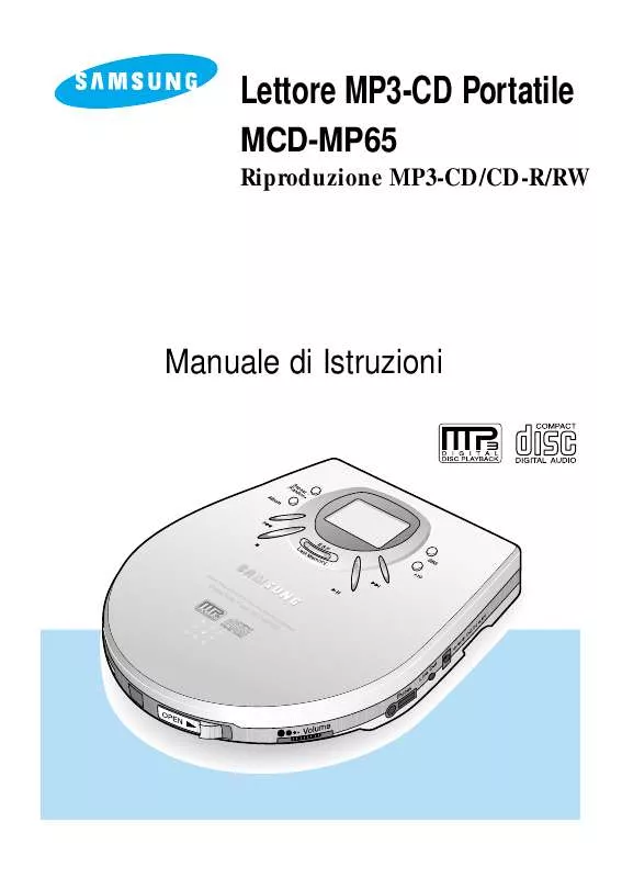 Mode d'emploi SAMSUNG MCD-MP67
