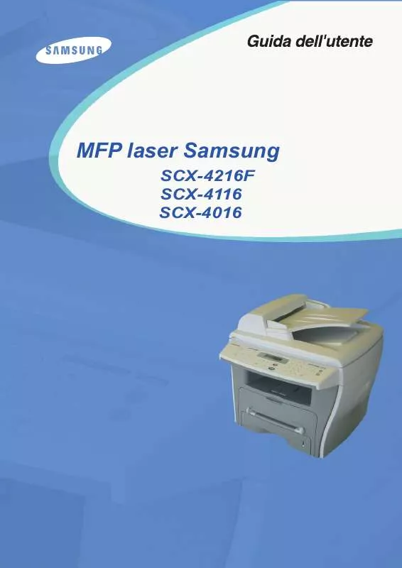 Mode d'emploi SAMSUNG SCX-4216F