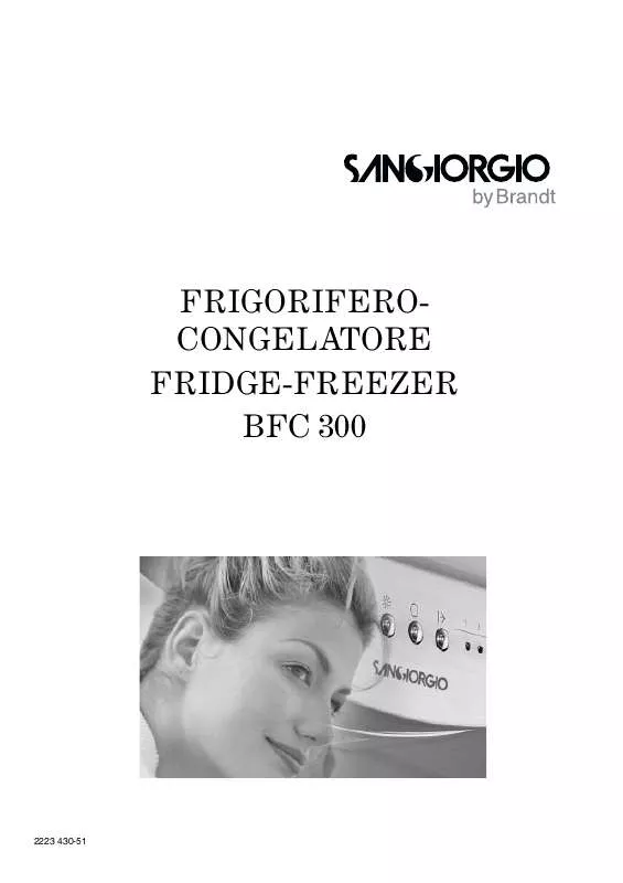 Mode d'emploi SANGIORGIO BFC300