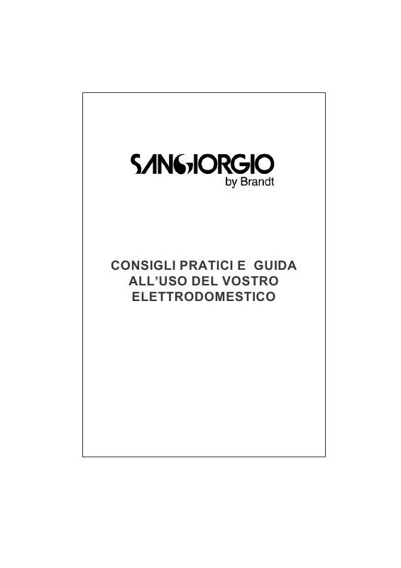 Mode d'emploi SANGIORGIO SGS0835