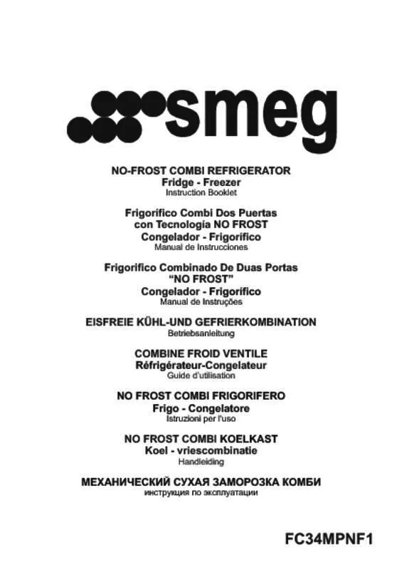 Mode d'emploi SMEG FC34MPNF1