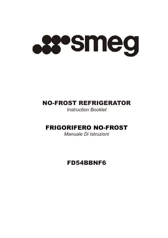 Mode d'emploi SMEG FD54BBNF6