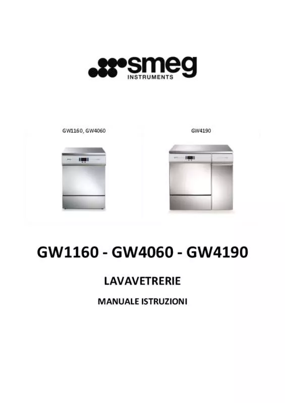 Mode d'emploi SMEG GW4190