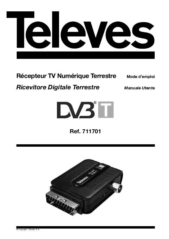 Mode d'emploi TELEVES 711701
