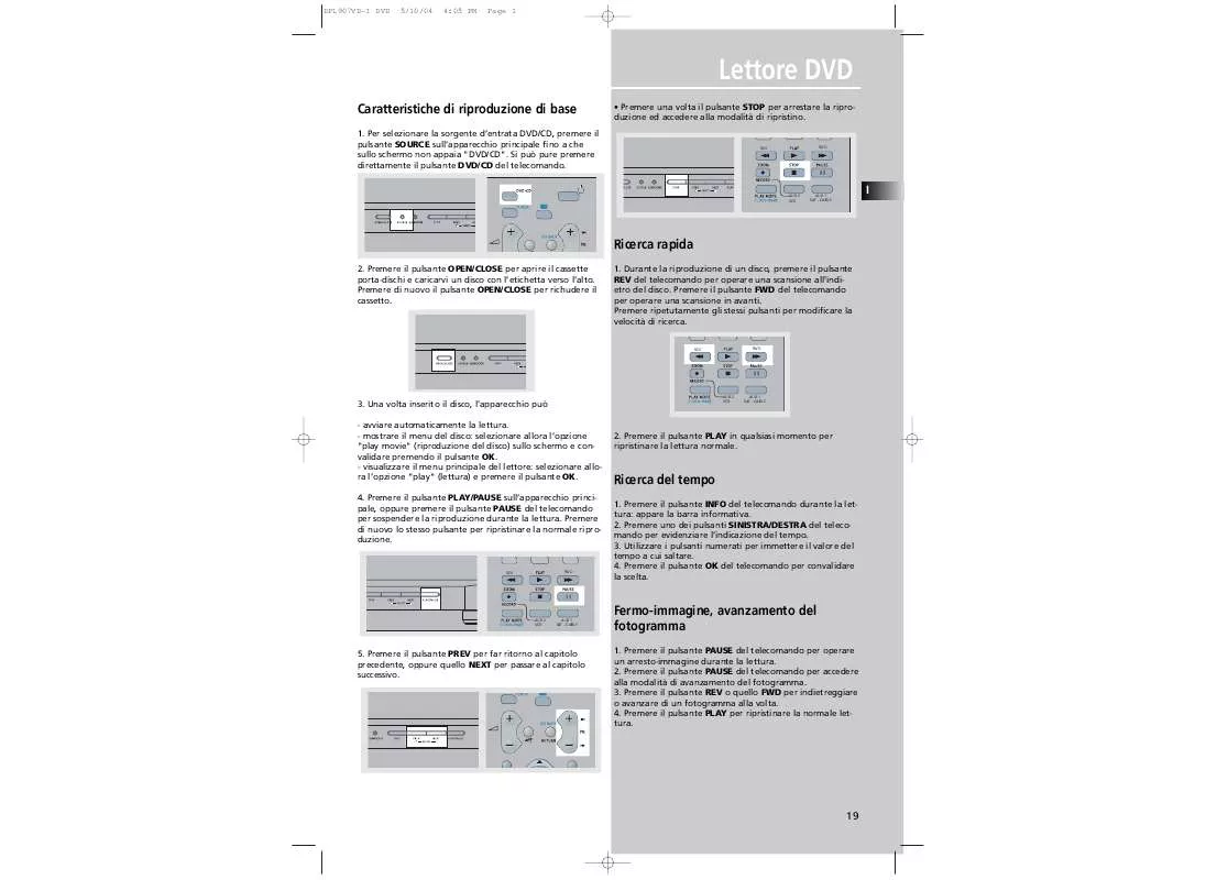 Mode d'emploi THOMSON DPL907VD-DVD