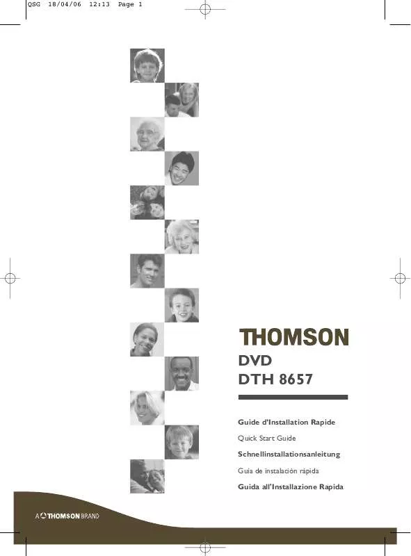 Mode d'emploi THOMSON DTH 8657