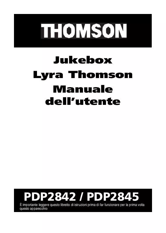 Mode d'emploi THOMSON PDP2842