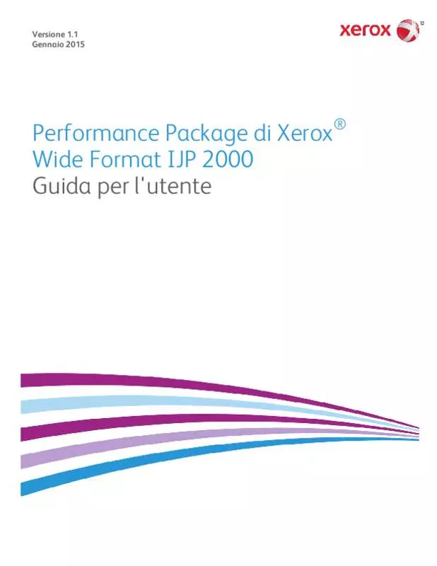 Mode d'emploi XEROX IJP 2000