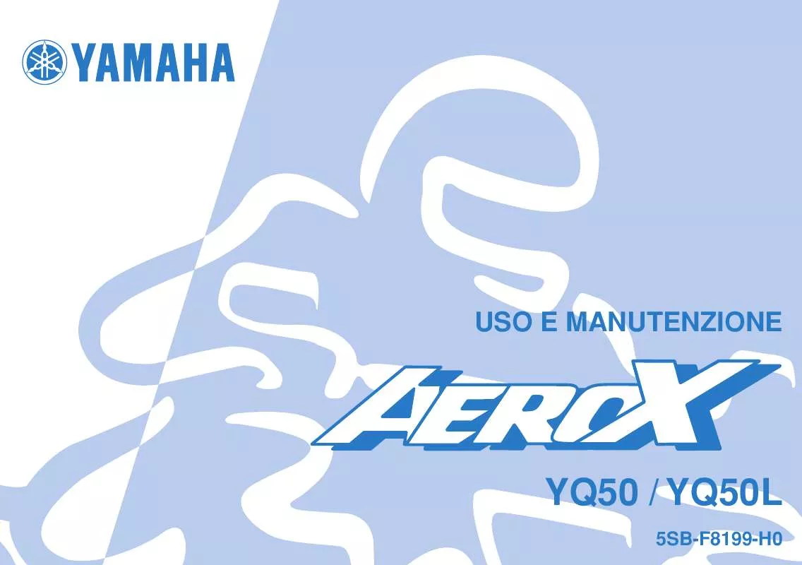 Mode d'emploi YAMAHA AEROX50-2004