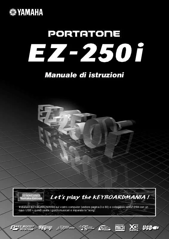 Mode d'emploi YAMAHA EZ-250I