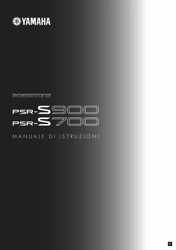 Mode d'emploi YAMAHA PSR-S900/S700