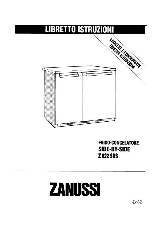 Mode d'emploi ZANUSSI Z622SBS