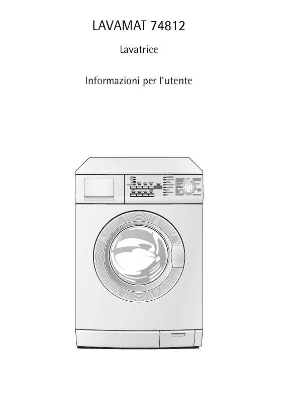 Mode d'emploi AEG-ELECTROLUX LAV74812